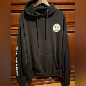 Moto America speed thick black hoodie 2XL